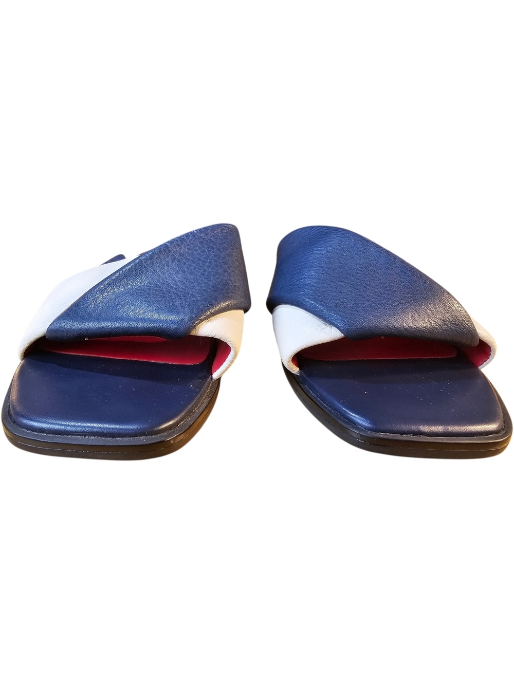 🇺🇸 Vionic Miramar Slide Sandals | Orthotic Comfort | Red White Blue | 8.5 - Picture 2 of 9